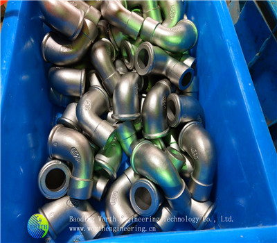 Chinese Custom Made Supplier Stainless Carbon Steel Investment Casting Pipe Fitting Parts