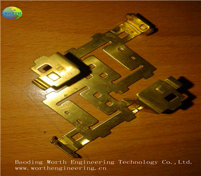 Custom Design Drawing Design Sheet Metal Stamping Electric Applicant Parts