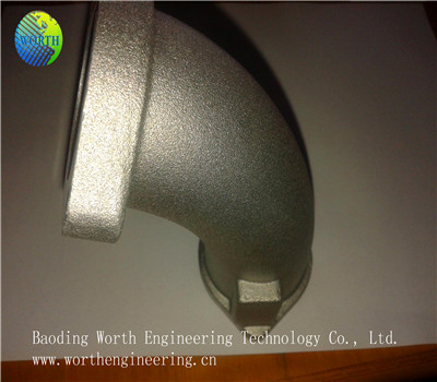 Aluminum Die Sand Casting Motorcycle Exhaust Part