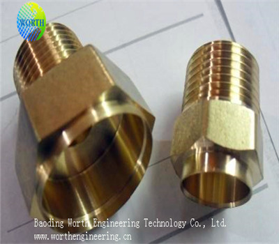 High Precision Brass CNC Turning Hydraulic Fittings